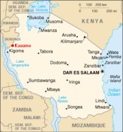 Cartina geografica e informazioni generali della Tanzania - click per ingrandire